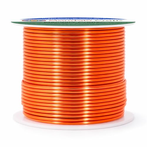 16 Gauge Burnt Orange Anodized Aluminum Craft Wire