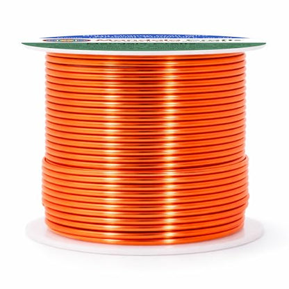 16 Gauge Burnt Orange Anodized Aluminum Craft Wire