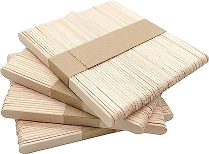 1000 Pcs Craft Sticks Ice Cream Natural Wood Popsicle Craft Sticks 4.5 inch Length Treat Ice Pop for DIY Crafts (1000 Count)