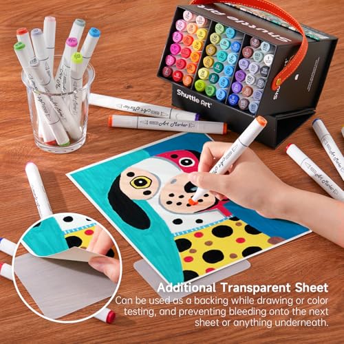 Alcohol Markers Brush tip (51 Count)