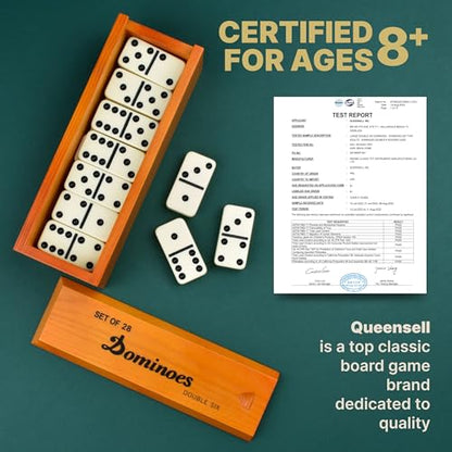 Jumbo Dominoes Set for Adults and Kids