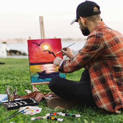 36 Pcs Paint and Sip Kit Gift for Adults 8''x10'' (36 Count)