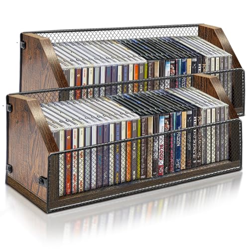 CD Storage Rack (2 Count)
