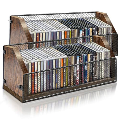 CD Storage Rack (2 Count)