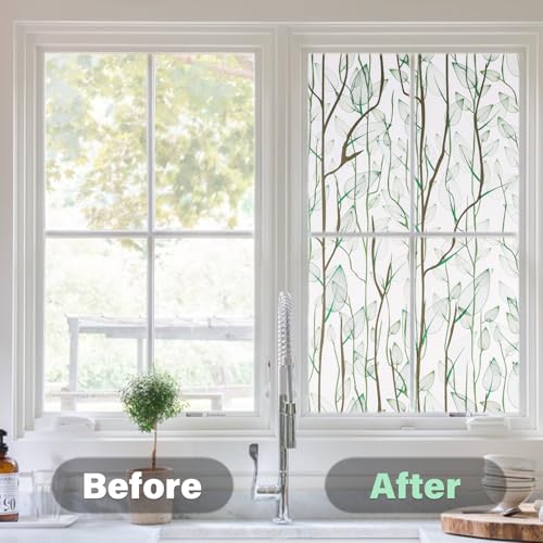 Frosted Glass Window Film Heat Control UV Blocking
