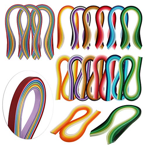 Paper Quilling Kit with 1860 Strips and Quilling Tools and Storage Box