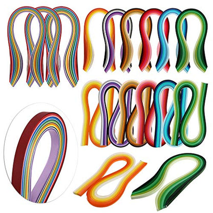 Paper Quilling Kit with 1860 Strips and Quilling Tools and Storage Box