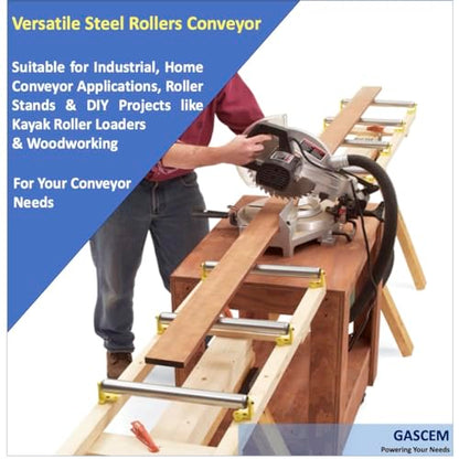 Long Roller with Bracket Set (2 Count)
