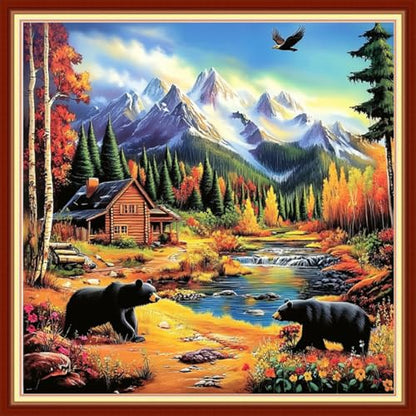 Cross Stitch Kits for Beginners Stamped Cross