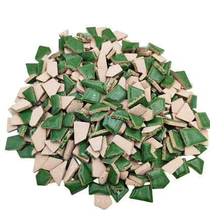 1.1LB Irregular Ceramics Mosaic Tiles (17 Ounce)