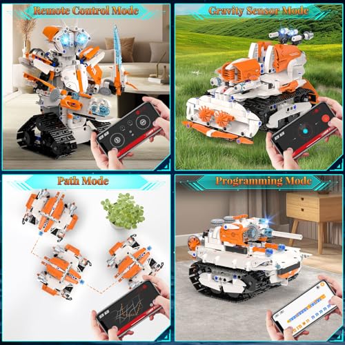 5in1 STEM Robot Building Toys for Kids (689 Count)
