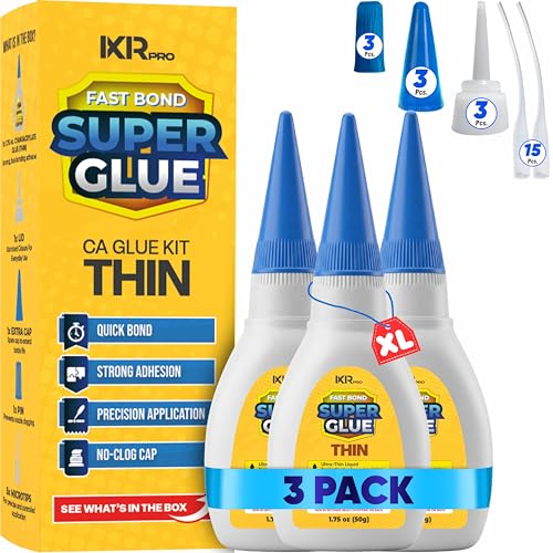 Thin CA Glue Super Glue (3 Count)