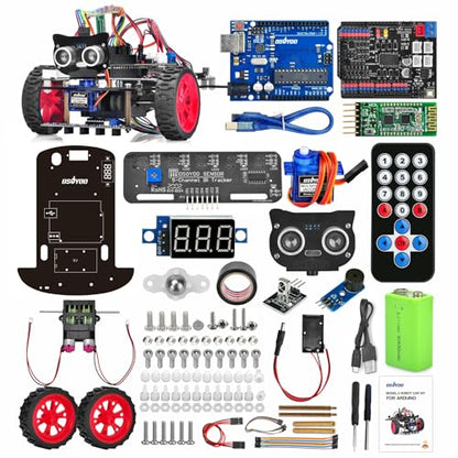 Smart Robot Car Kit for Arduino Adult Teen Robotic Assembly Starter