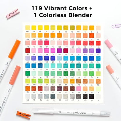 Adult Coloring Book Markers Paper (120 Count)
