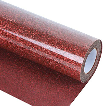 Glitter Heat Transfer Vinyl HTV Rolls