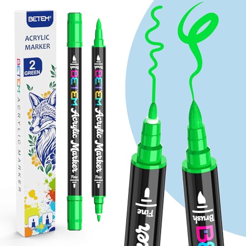2 Paint Markers for Glass (10 Count)