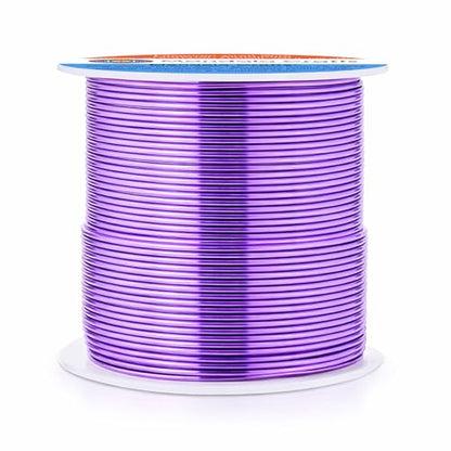 20 Gauge Lavender Anodized Aluminum Craft Wire (100 Foot)