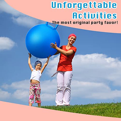 3 Pcs 29 Inch Bouncing Ball with Handle (3 Count)