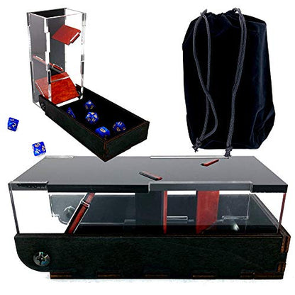 Colour Lux Drawbridge Dice Tower