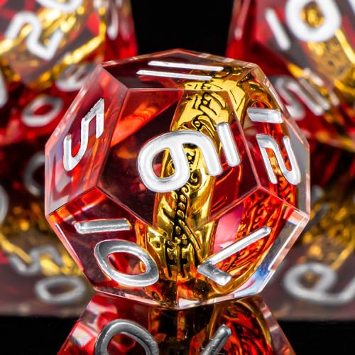 Magic Lord Rings DND Dice Set with Box