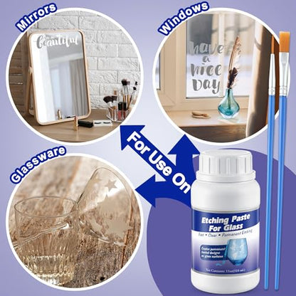 11 OZ Glass Etching Cream Kit
