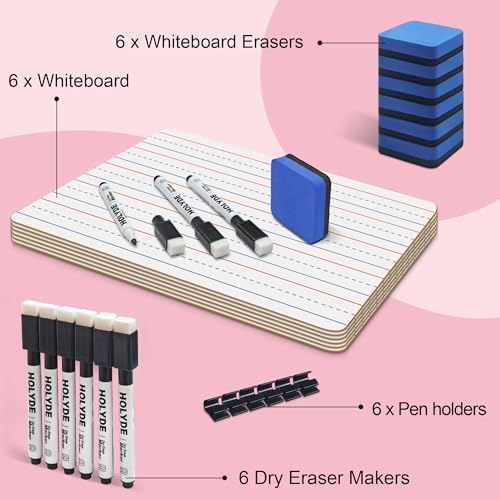 Dry Erase Boards 6 Pack (6 Count)
