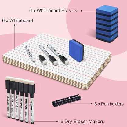Dry Erase Boards 6 Pack (6 Count)
