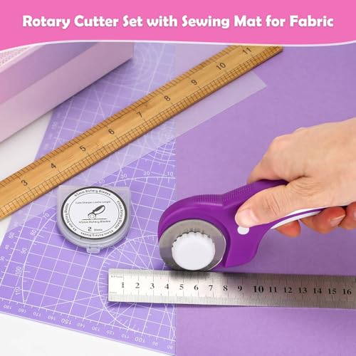 Rotary Fabric Cutter and Mat Set