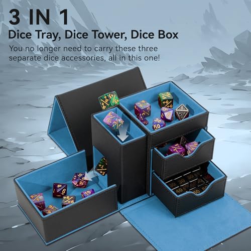 Dice Tray & Dice Tower Storage Box