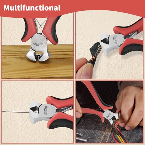 5 Piece 4 Inch End Cutting Pliers (5 Count)