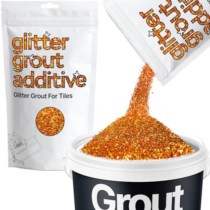 Copper Glitter Grout Additive 100g Metallic Flakes (3.52 Ounce)