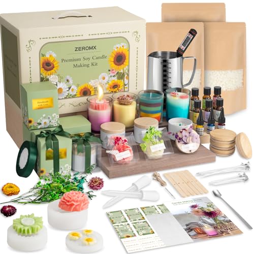 Candle Making Kit for Adults Beginners Full Set DIY Candle Supplies