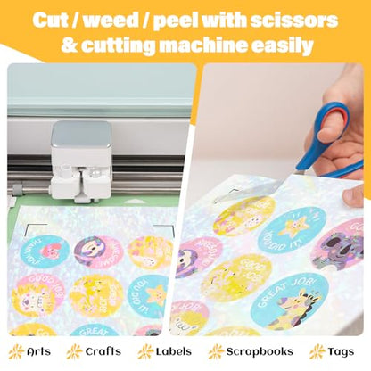 Holographic Laminate Sheets Waterproof Laminating Sheets