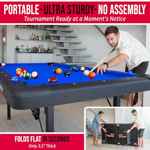 6 ft or 7 ft Billiards Table