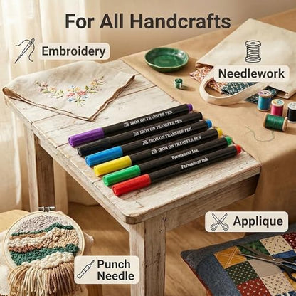 Iron On Transfer Pens (6 Count)