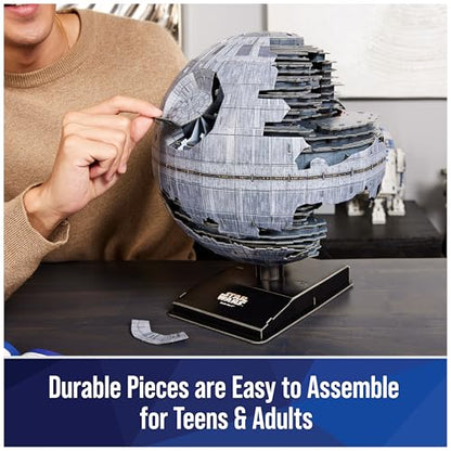 Star Wars Deluxe Death Star II Cardstock 3D Model Kit