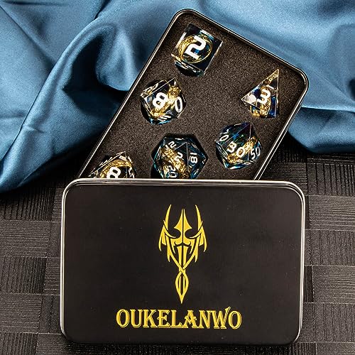 Magic Lord Rings DND Dice Set with Box