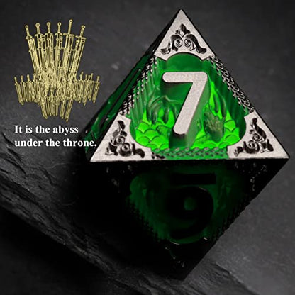 Metal DND Dice Set