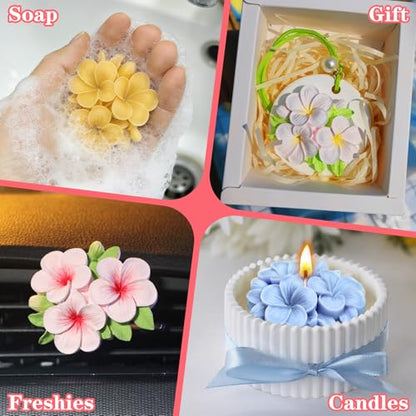 Flower Candle Molds