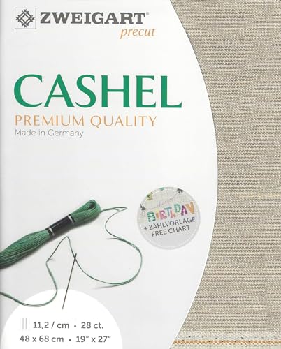 Cashel 28 Count Raw Linen 3281