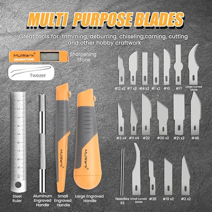41 Piece Precision Hobby Knife Set