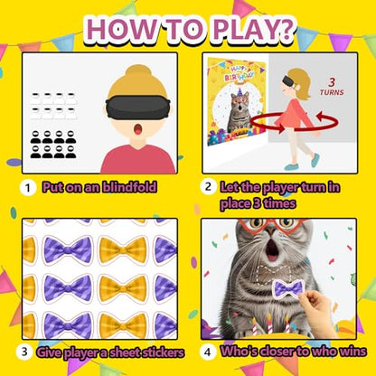 Cat Birthday Party Games for Kids