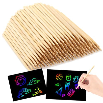 200 pcs Heavy Duty Scratch Art Tools (200 Count)
