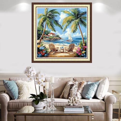 Counted Cross Stitch Kits for Adults Full Range of Cross Stitching Embroidery Unprinted Pattern for Beginners