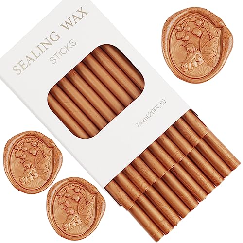 Copper Wax Seal Sticks (20 Count)