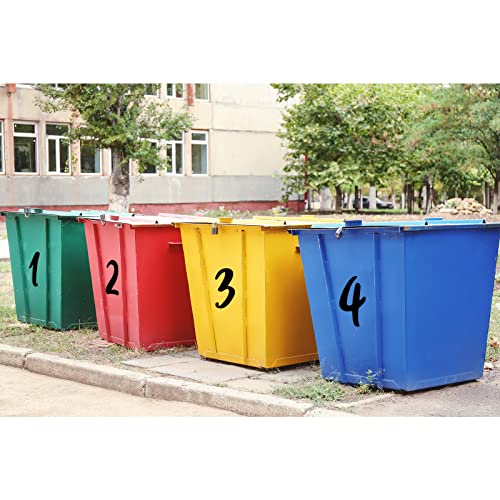 576 Pcs 8 Sheets Letters Stickers Vinyl Alphabet Number Decals Back to School Supplies for Water Bottles Cups Mailbox Scrapbooking Bulletin Board Classroom Decor (8 Count)