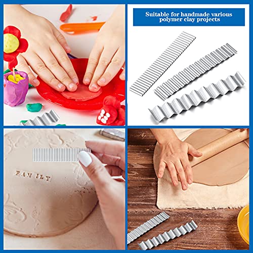 5 Pcs Clay Blade Polymer Clay Tissue Cutters Tools Steel Slicing