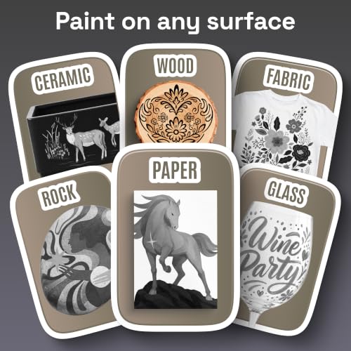 5 Gray Tones Dual (5 Count)