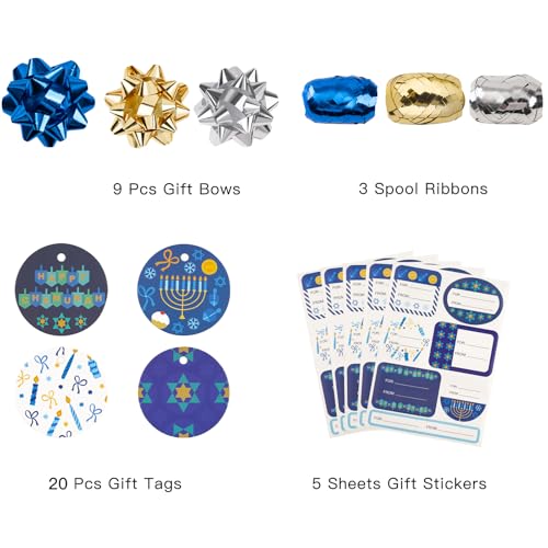 Hanukkah Wrapping Paper Set