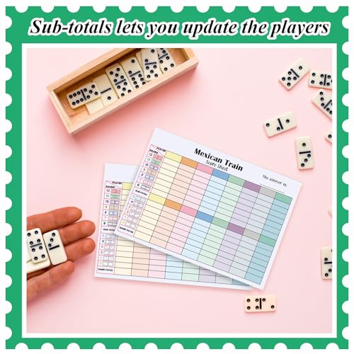 Mexican Train Score Pads (2 Count)